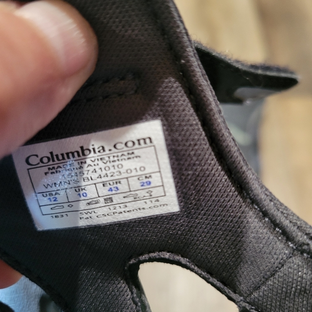 Columbia Black Sandals Men - Picture 7 of 7